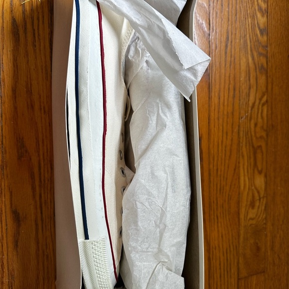 Vintage Converse All stars USA Made 1978 Oxford Basketball White Canvas 13.5. - Picture 3 of 15